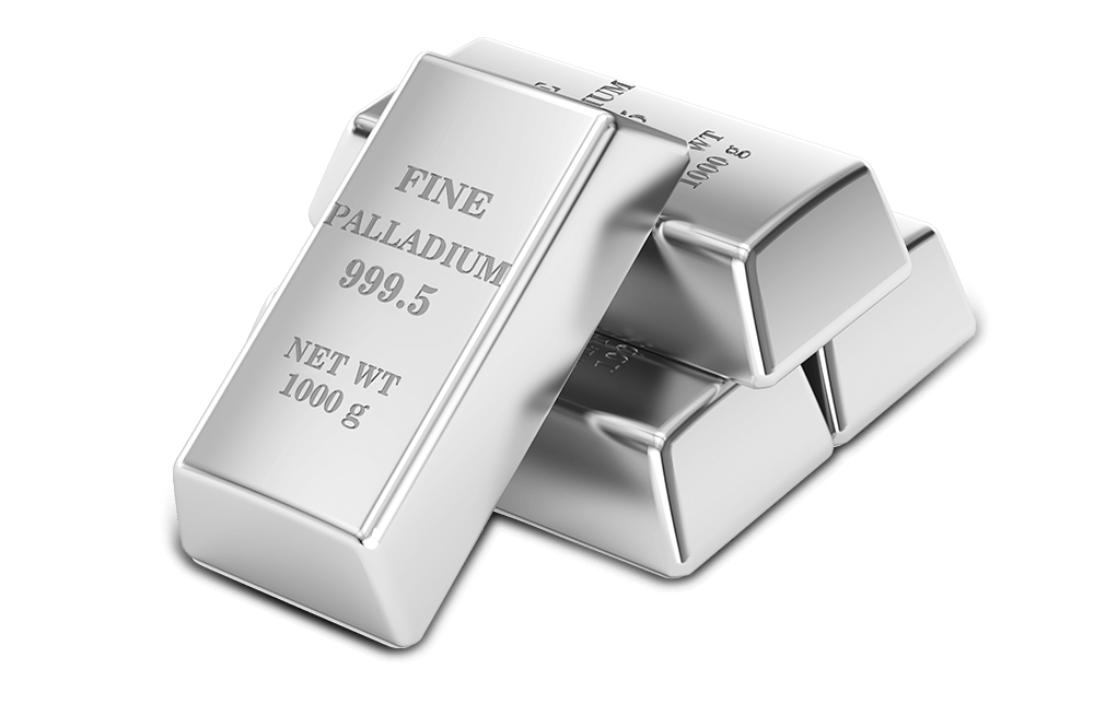 an image of palladium bars. an image of palladium bars.