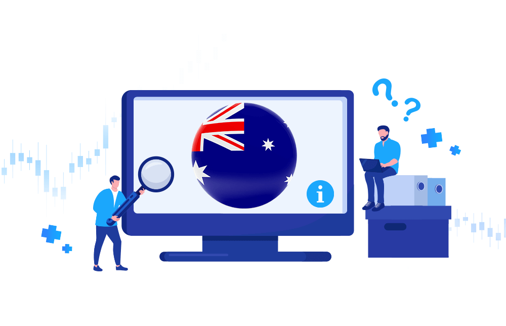 An illustration of the Australian flag An illustration of the Australian flag
