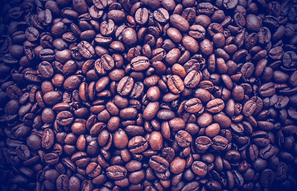A person holding a Cup of Coffee while looking at a trade chart on his phone. A person holding a Cup of Coffee while looking at a trade chart on his phone.