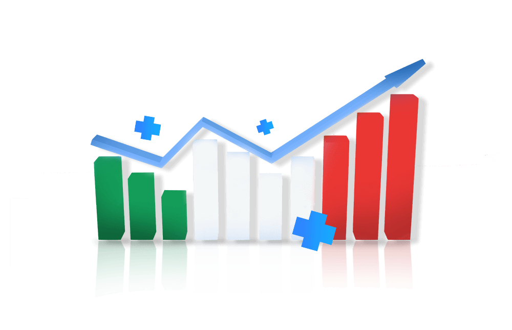 An illustration of the FTSE MIB Index graph. An illustration of the FTSE MIB Index graph.