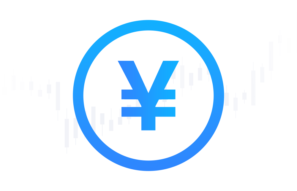An illustration of the Japanese yen currency symbol.